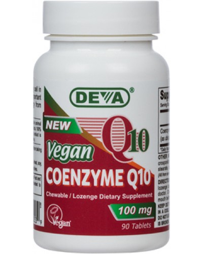 Vegetarian / Vegan Coenzyme Q10 (Chewable / Lozenge) 100 mg potency