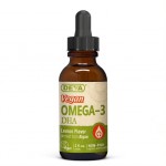 Vegan Liquid Omega-3 DHA with Lemon Flavor