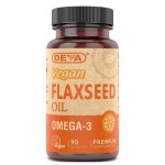 Vegetarian / Vegan Flaxseed Oil, rich in Omega-3 EFA, Cold pressed, unrefined flax oil