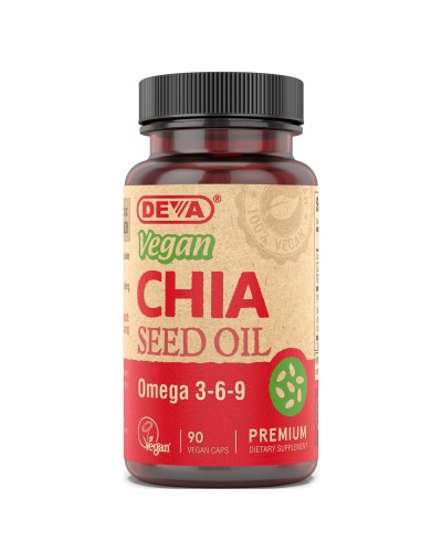 Vegan / Vegetarian Chia Seed Oil, Cold-pressed, Unrefined.
