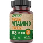 Vegan Vitamin D3 - Cholecalciferol - Vitamin D3 - 1000 IU - LICHEN