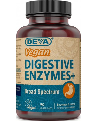 Vegan / Vegetarian Digestive Supplement with Enzymes and Herbs 