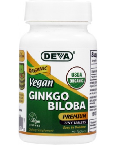 Vegetarian / Vegan Ginkgo Biloba, Organic