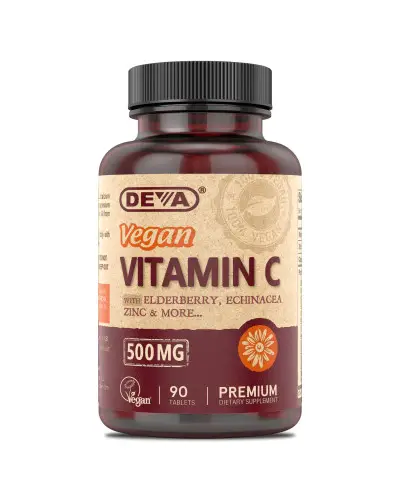 Vegan Vitamin C - 500 MG with Elderberry