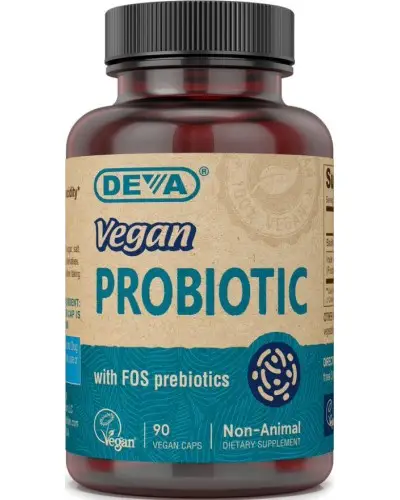 Vegan Probiotic with FOS Prebiotics