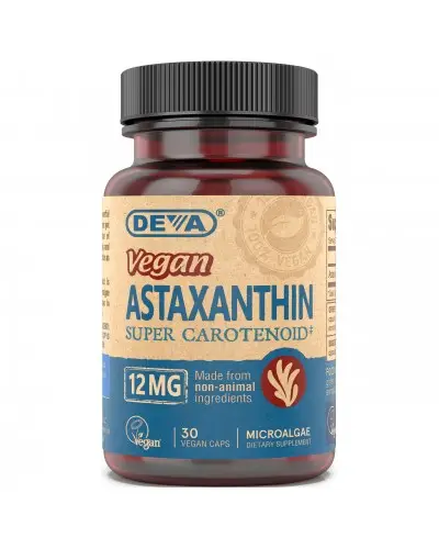 Vegan Astaxanthin 12 mg Super Carotenoid* 