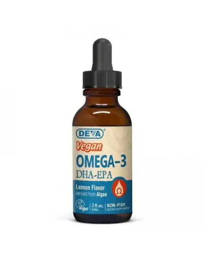 Vegan Liquid DHA-EPA (Lemon Flavor)