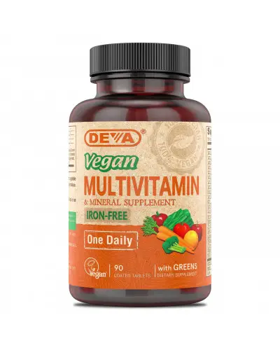 Vegan Multivitamin & Mineral Iron-Free - One Daily